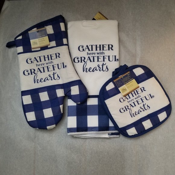 Kitchen Set (Blue & White) - Picture 1 of 2